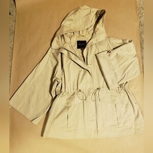 Massimo Dutti Beige Utility Jacket